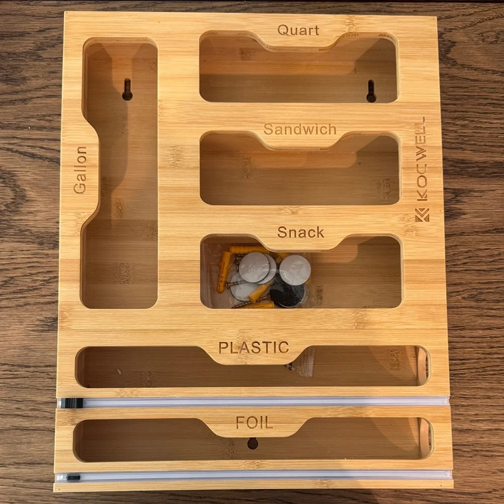 Bamboo Drawer Liner Organizer - Picture 1 of 1